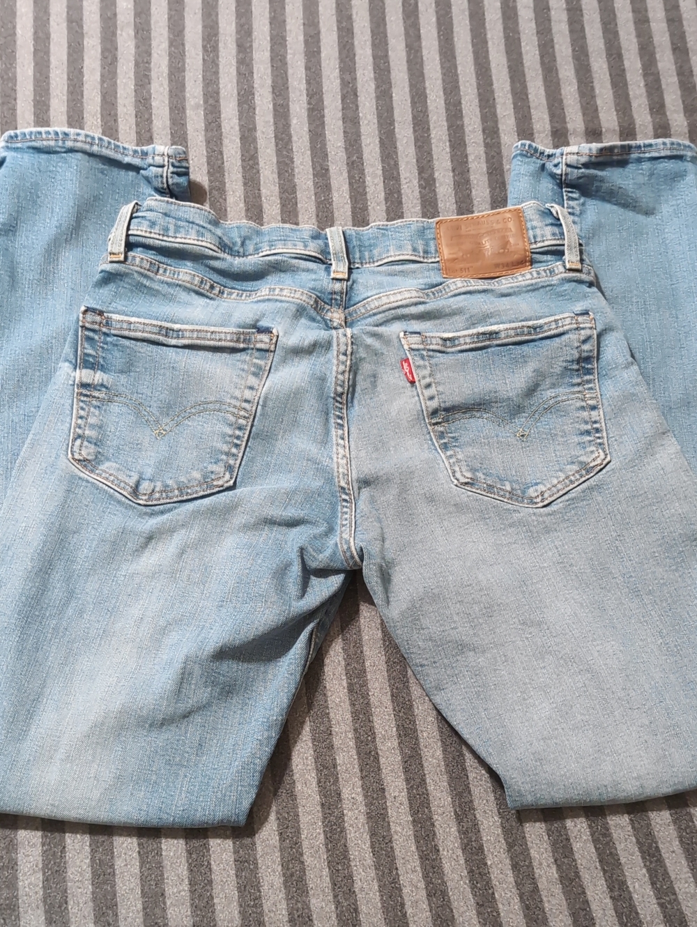 Levi's Premium Light Wash Men's Relaxed Denim Jeans 511 34 X 34